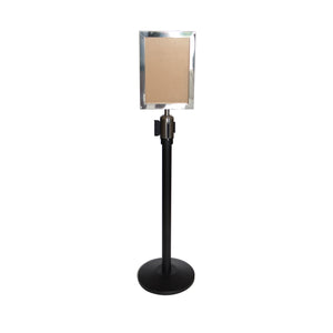 Sign Holder for Retractable Stanchion IEP