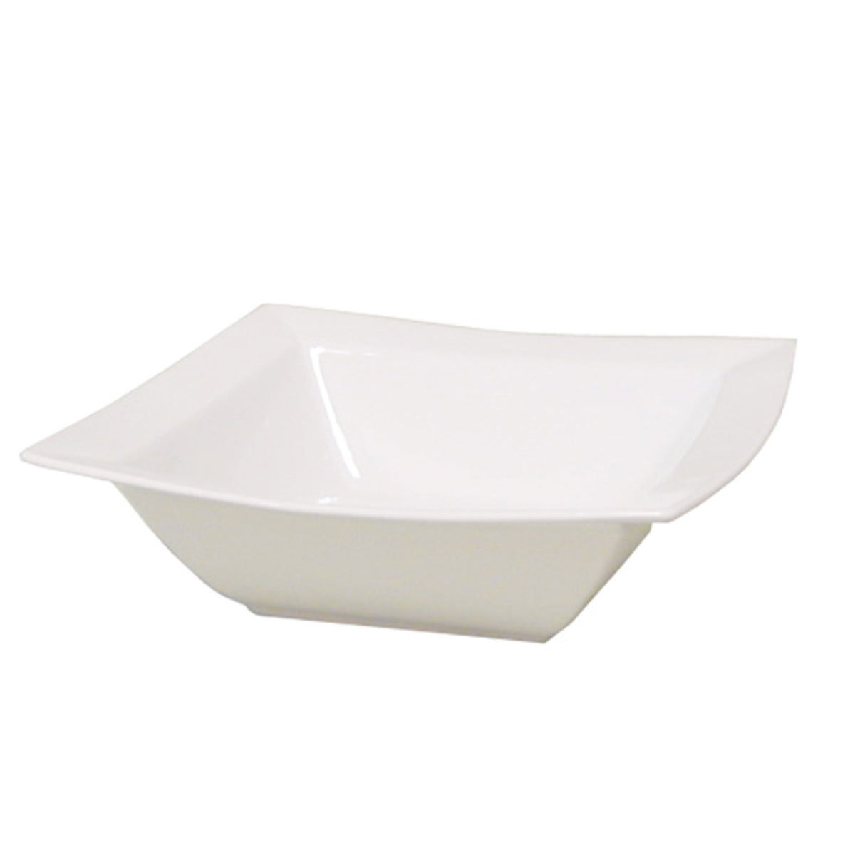 Porcelain White Square Serving Bowl 48oz IEP International Event