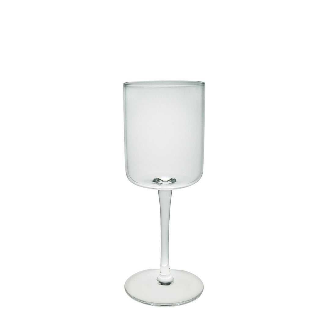 Modern & Elegant Square Glass- White Wine Glass IEP