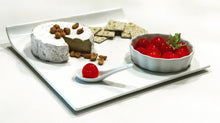 Load image into Gallery viewer, White Porcelain Passed Hors d&#39;oeuvre Tray IEP