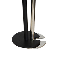 Load image into Gallery viewer, Black Retractable Belt Stanchion- Flat Stackable Base- IEP