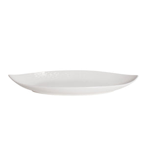 White Porcelain Tapered Family Style Platters IEP