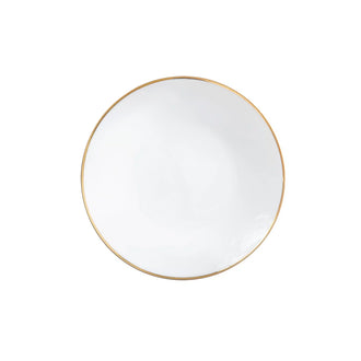 Round Coupe with Gold Rim Dinnerware – International Event Products