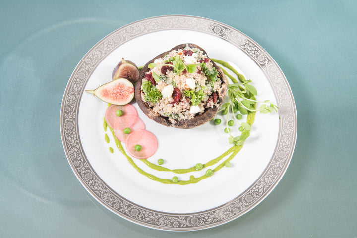 Porcelain- White with Thick Platinum Rim Dinner Plate IEP