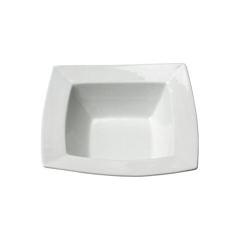 Porcelain White Square Bowl 12oz IEP