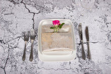 Load image into Gallery viewer, White Porcelain Rectangle Coupe Plates IEP