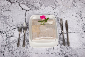 White Porcelain Rectangle Coupe Plates IEP