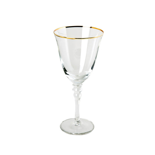 Thin Gold Rim Red Wine Glass IEP