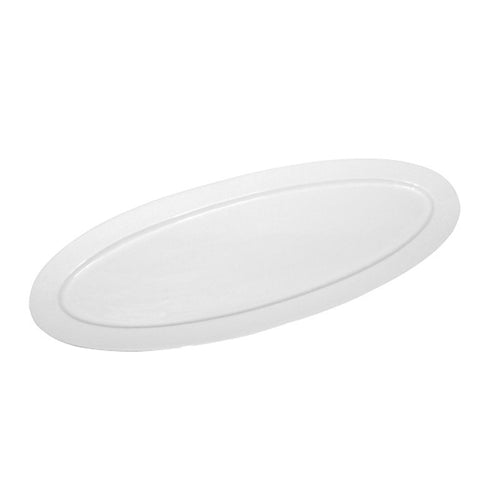 White Porcelain Long Oval Platter IEP