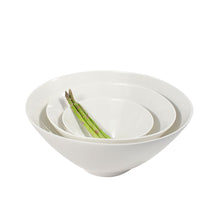 Load image into Gallery viewer, White Porcelain Oval Serving Bowls IEP