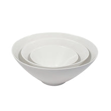 Load image into Gallery viewer, White Porcelain Oval Serving Bowls IEP