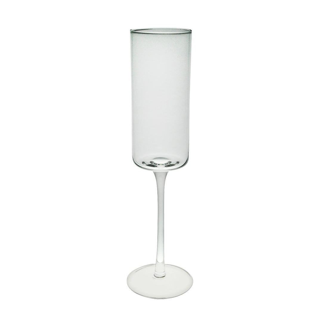 Modern & Elegant Square Glass- Champagne Flute IEP