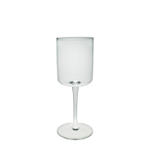 Modern & Elegant Square Glass- White Wine Glass IEP