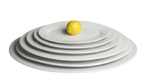 White Porcelain Oval Platters IEP