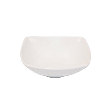 Load image into Gallery viewer, White Porcelain Rounded Square Bowl 10oz IEP