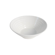 Load image into Gallery viewer, White Porcelain Ribbed Flare Bowls IEP