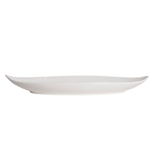 White Porcelain Tapered Family Style Platters IEP