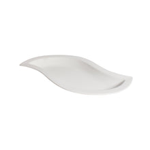 Load image into Gallery viewer, White Porcelain Wave Shape Serving Platters IEP