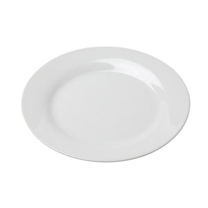 White Porcelain 8" Salad Dessert Plate IEP