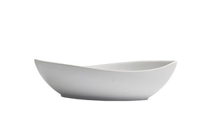 White Porcelain Canoe Bowls IEP